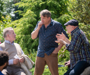 Na Wspólnej odc. 2949. Marek (Grzegorz Gzyl), Stefan Dębek (Maciej Kujawski), Roman Hoffer (Waldemar Obłoza)