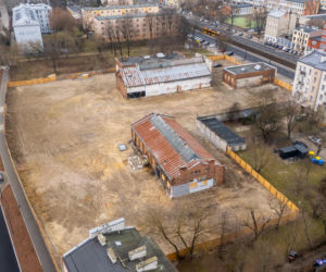 Pozostałości fabryki Perun na Kamionku w Warszawie