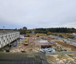 Stary terminal lotniskowy wyburzono