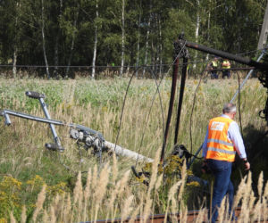 Wstrząsające zdjęcia z katastrofy kolejowej na Mazowszu