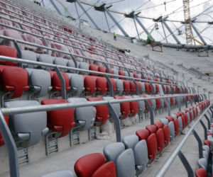 Siedziska na trybunach, stadion narodowy