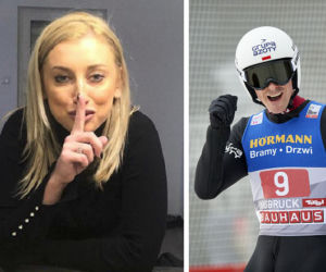 Justyna Żyła i Piotr Żyła