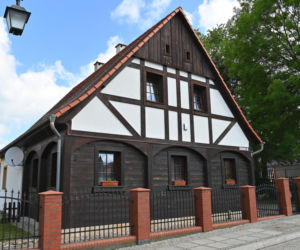 Bogatynia nowy dom przysłupowy jedyny w mieście