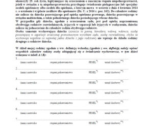 wniosek 500+ Dziennik Ustaw