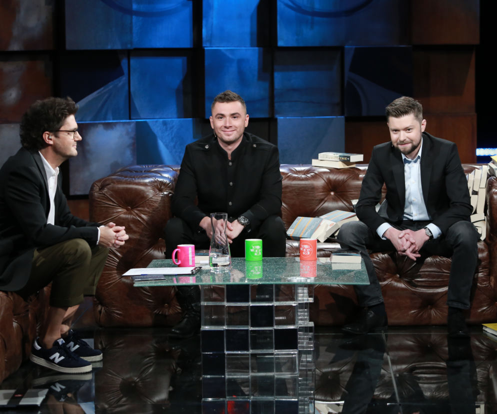Remigiusz Mróz i Kamil Bednarek u Wojewódzkiego