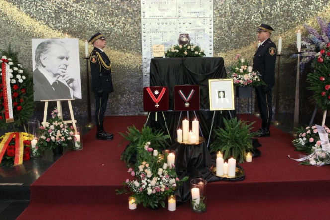 Pogrzeb Wiesława Myśliwskiego