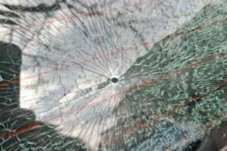 Zaparkowany samochód ostrzelany w Sokołowie Podlaskim?