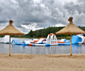 W Siemiatyczach jak w ciepłych krajach. Tak zmieniła się plaża nad zalewem [ZDJĘCIA]
