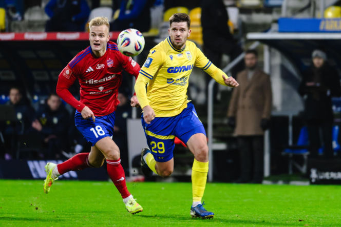 Mecz Ekstraklasy Arka Gdynia - Raków Częstochowa