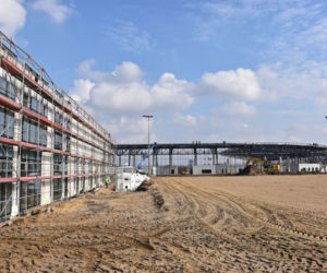 Budowa stadionu w Szczecinie - marzec 2020