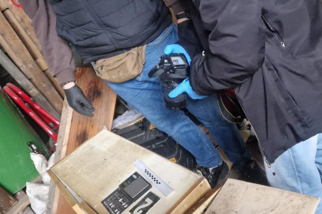 Szron wywęszył narkotyki