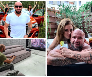 Jak mieszka Tomasz Oświeciński? Tak naprawdę żyje Strachu z Pitbulla [ZDJĘCIA]