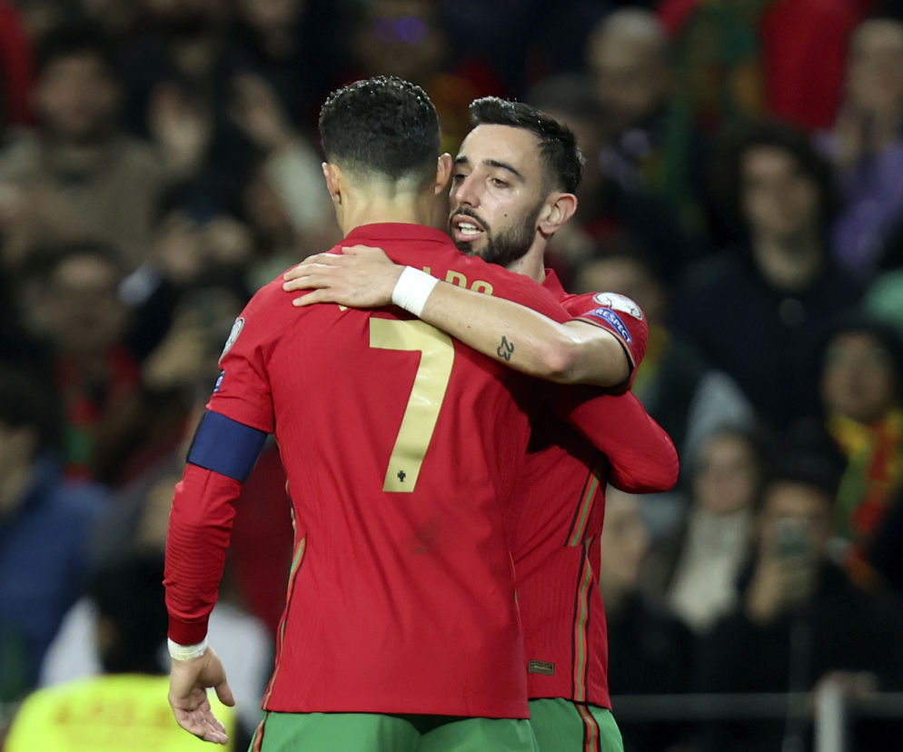 Cristiano Ronaldo i Bruno Fernandes