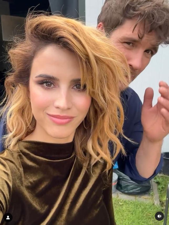 M jak miłość na planie nowy sezon. Marcin (Mikołaj Roznerski), Kama (Michalina Sosna)