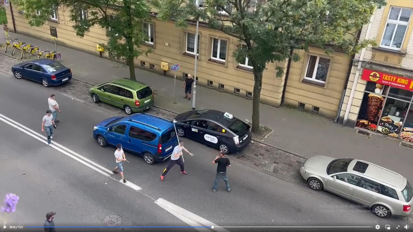 47-latek zadźgał nożem przypadkowego człowieka na ulicy. Horror w Chorzowie
