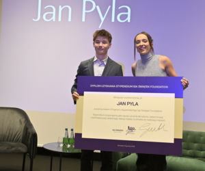 Iga Świątek rozdała stypendia