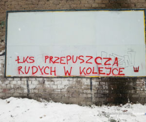 Derby Łodzi na murach
