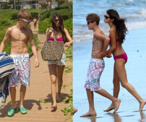 Justin Bieber i Selena Gomez na Hawajach