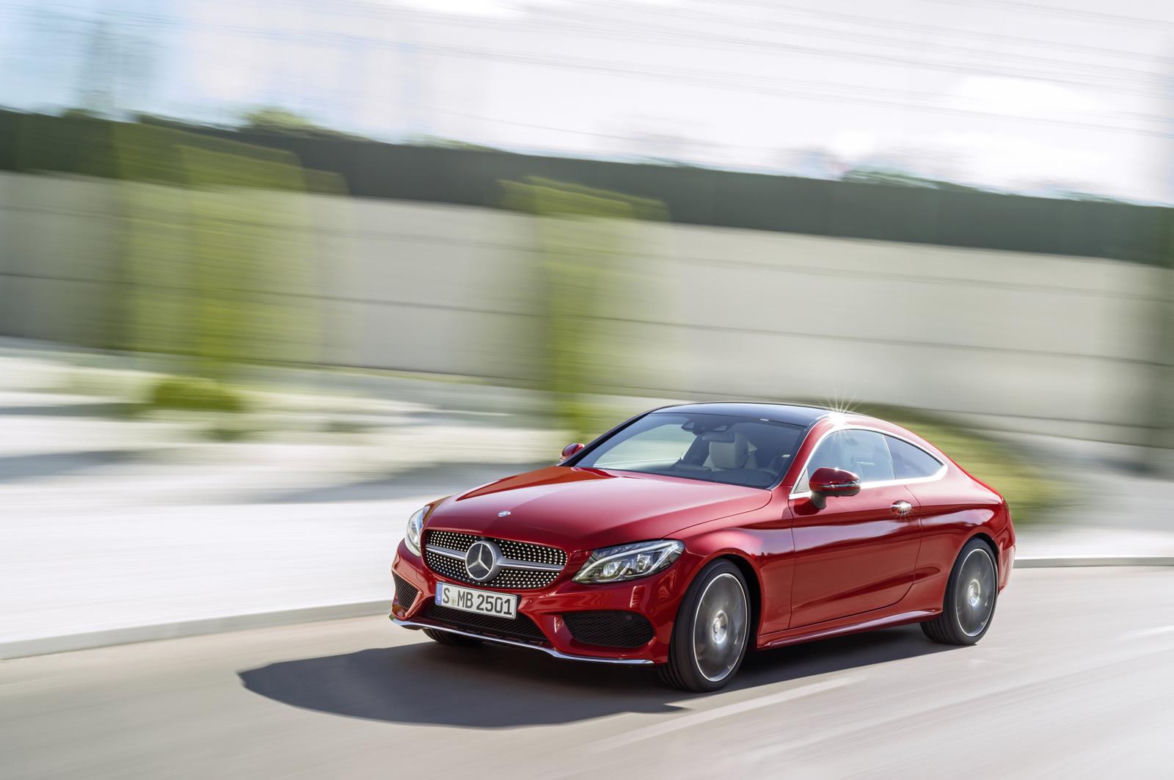 2015 Mercedes klasy C Coupe