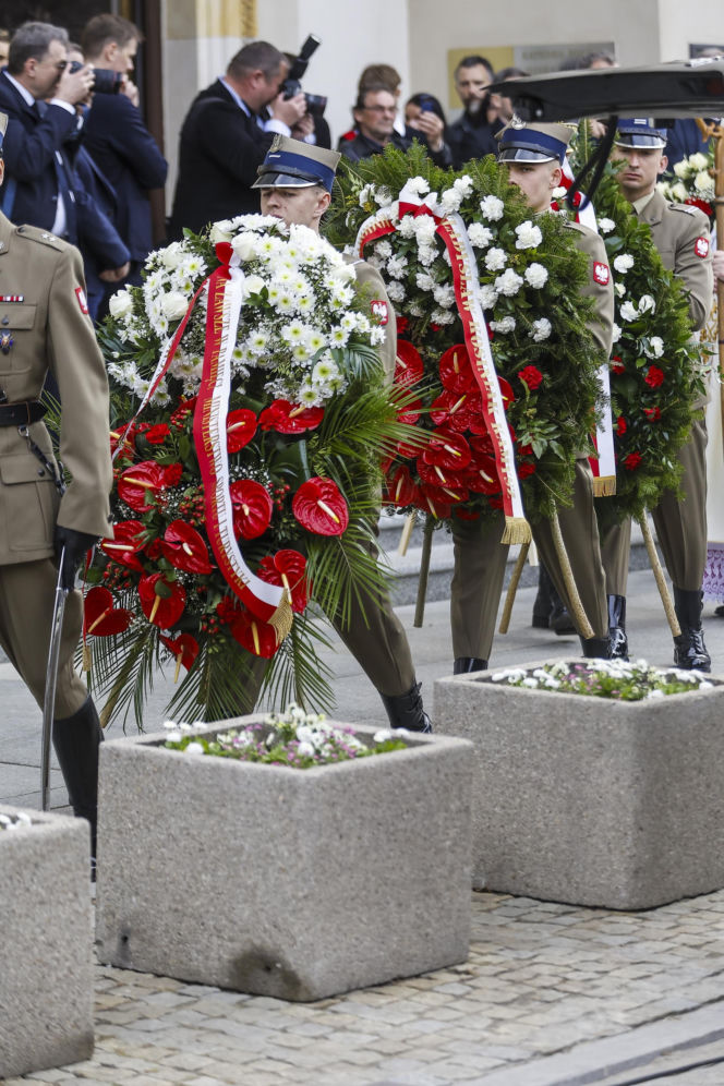 Kondukt, pogrzeb, Jacek Magiera