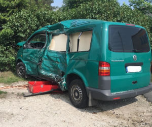 Groźny wypadek w Stryszku - są poszkodowani!