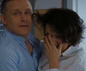 M jak miłość odcinek 1424, Marysia (Małgorzata Pieńkowska), Artur (Robert Moskwa)