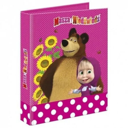 Masza i Niedźwiedź, segregator, Smyk, 8,99 zł