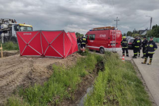 Łazy. Tragedia na budowie. Prąd śmiertelnie poraził mężczyznę!