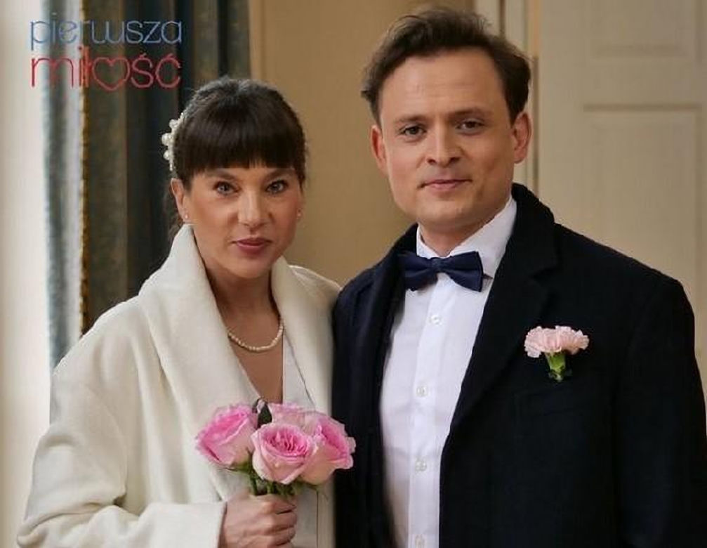 Barwy szczęścia. Lucyna (Delfina Wilkońska), Maurycy (Dawid Dziarkowski)