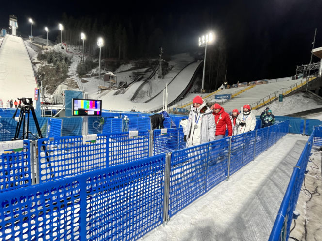 Kacper Tomasiak i Paweł Wąsek z medalami olimpijskimi