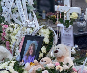 Grób zamordowanej Danusi