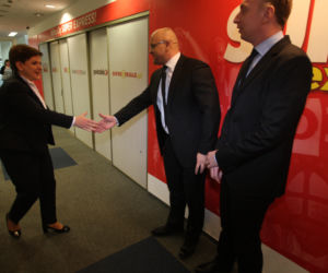 Premier Beata Szydło w redakcji Super Expressu