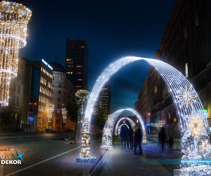 Iluminacja świąteczna w Warszawie