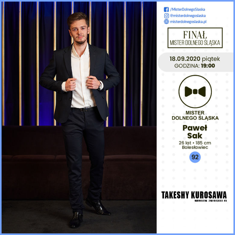 Finaliści Mister Dolnego Śląska 2020