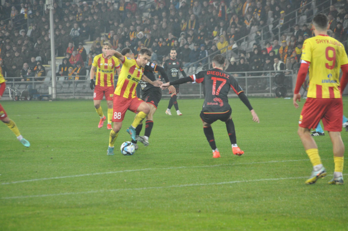 Korona Kielce - Jagiellonia Białystok. Zdjęcia z meczu