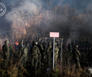  Tysiące migrantów na granicy z Białorusią! Zobacz zdjęcia