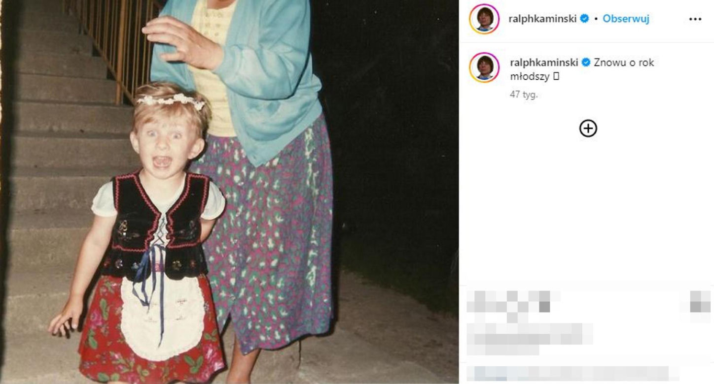 Tak zmieniał się Ralph Kamiński