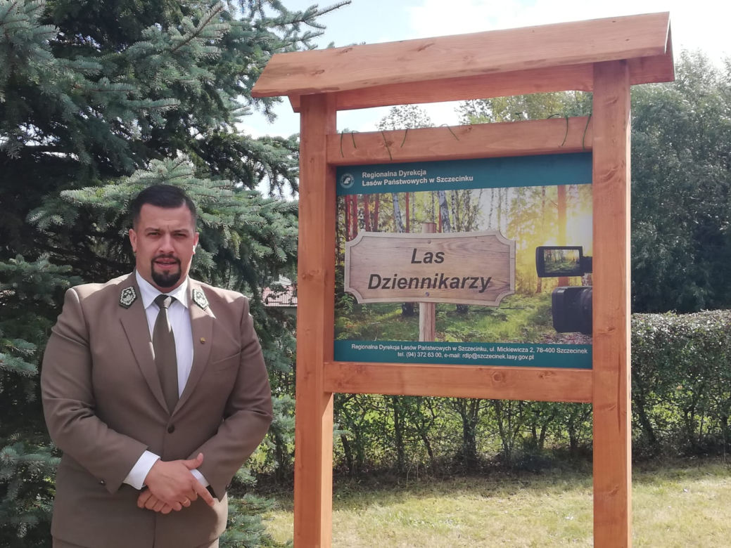 W Szczecinku otwarto "Las dziennikarzy"
