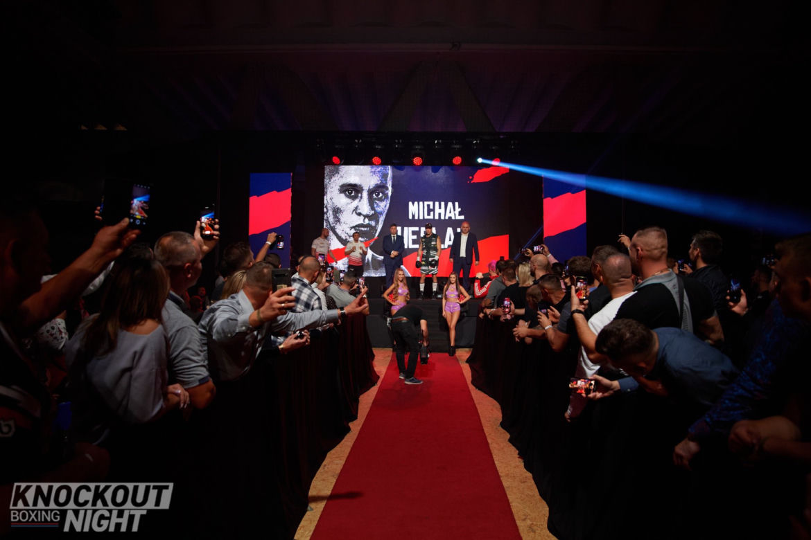 Michał Cieślak wygrał na Knockout Boxing Night 24