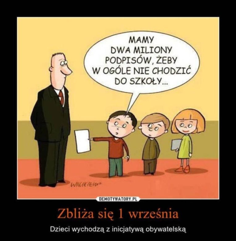 Memy na początek roku szkolnego 2023/24. Uczniowie śmieją się z powrotu do szkół