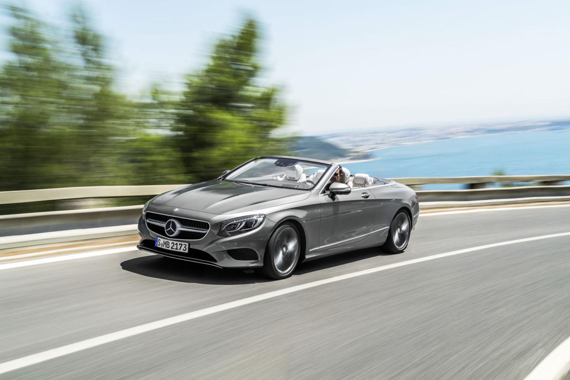 Mercedes klasy S Cabrio