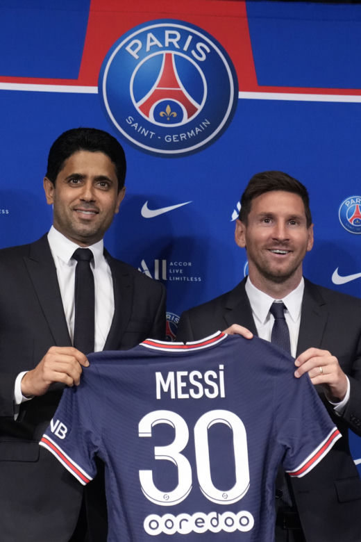 Leo Messi zaprezentowany w PSG