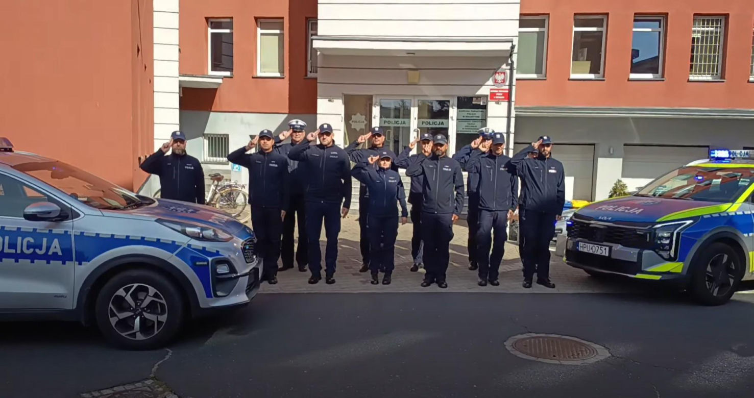 Syreny zawyły w całej Polsce. Tak policja pożegnała zastrzelonego sierż. Natana Sieronia