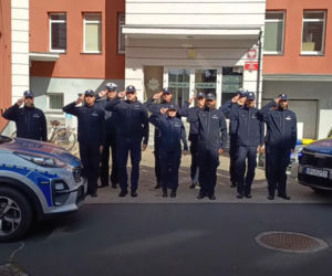 Syreny zawyły w całej Polsce. Tak policja pożegnała zastrzelonego sierż. Natana Sieronia
