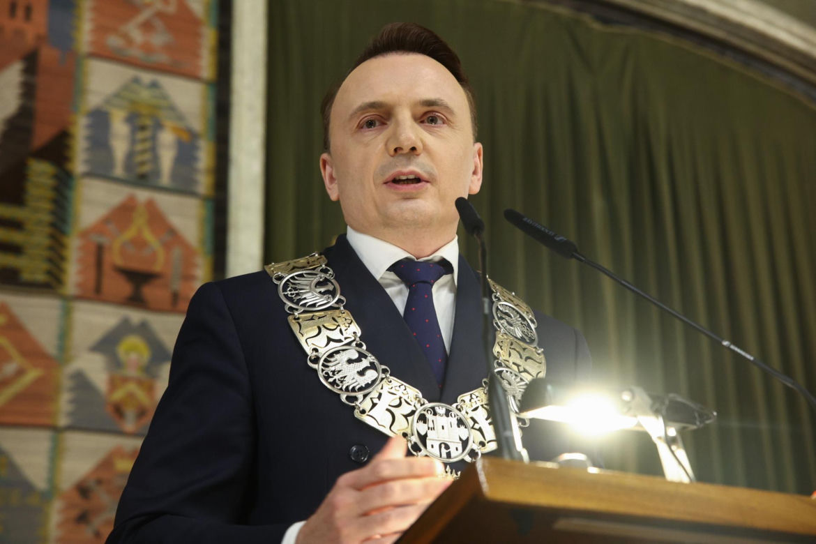 Zaprzysiężenie Gibały. Emocje sięgały zenitu