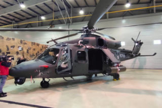 Pierwszy śmigłowiec AW-149 z polskiej produkcj