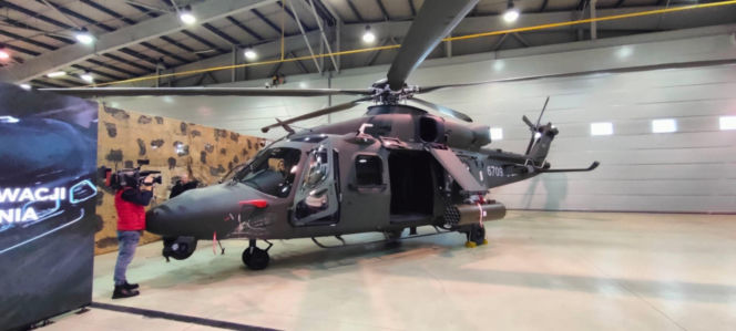 Pierwszy śmigłowiec AW-149 z polskiej produkcj