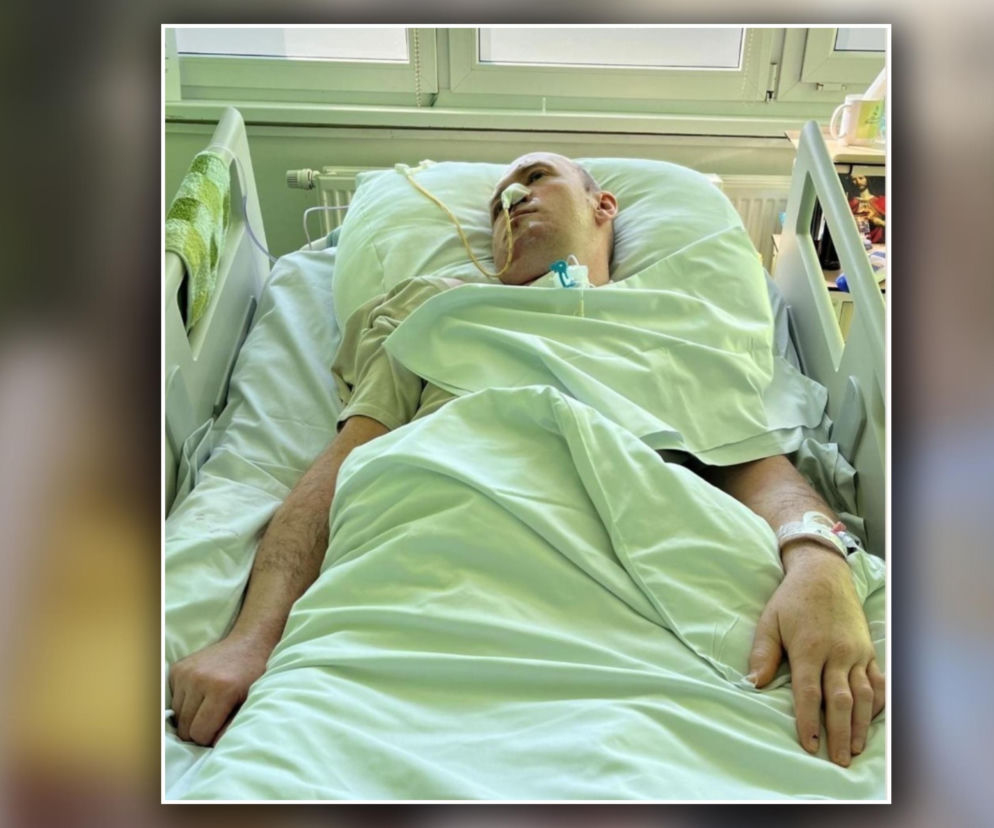Tata czterech córek walczy o życie. Pęknięty tętniak odebrał mu sprawność