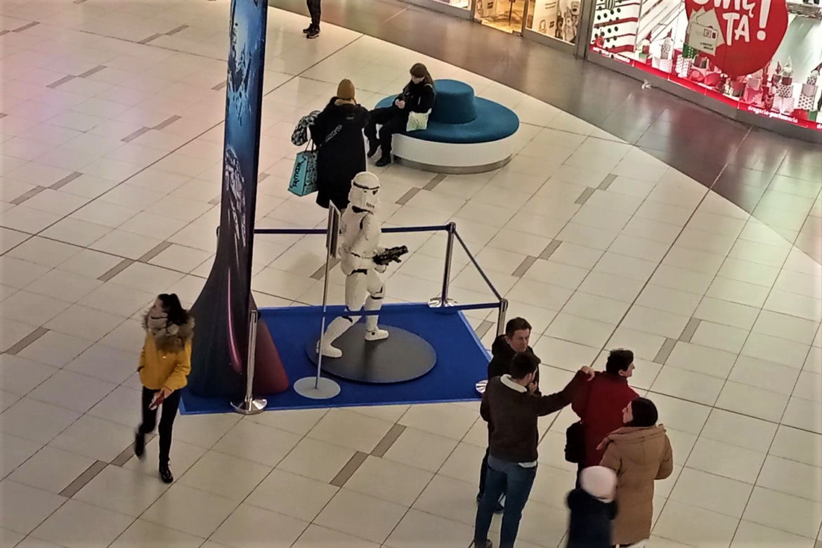 Wystawa figur bohaterów "Gwiezdnych Wojen" w Szczecinie