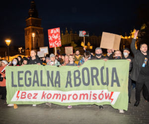 Kraków: Ani jednej więcej. Protest po śmierci ciężarnej Izabeli z Pszczyny
